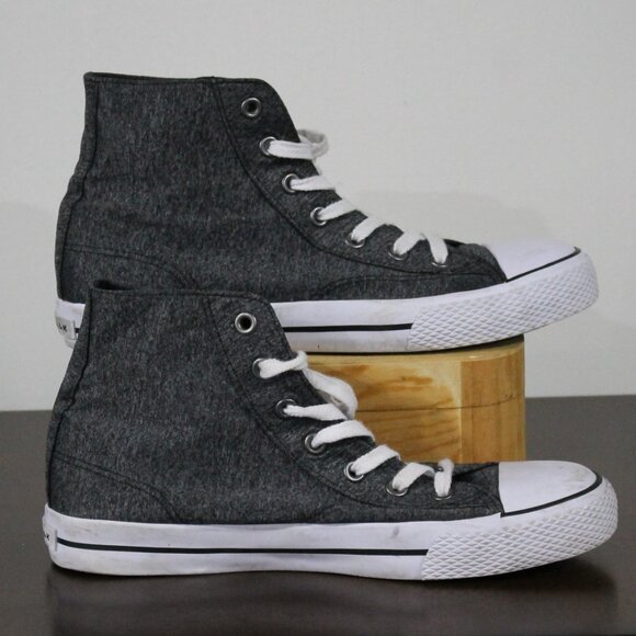 Airwalk Unisex Grey High top Size 11 - Picture 3 of 4